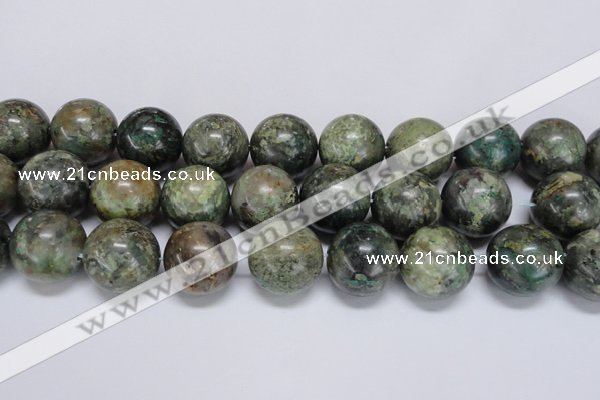 CAF111 15.5 inches 25mm round Africa stone beads wholesale