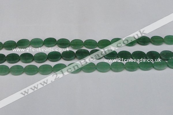 CAJ679 15.5 inches 12*16mm oval green aventurine beads