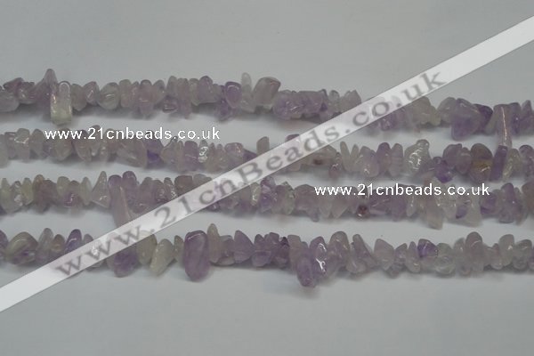 CCH222 34 inches 5*8mm lavender amethyst chips gemstone beads wholesale