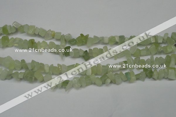 CCH223 34 inches 5*8mm New jade chips gemstone beads wholesale