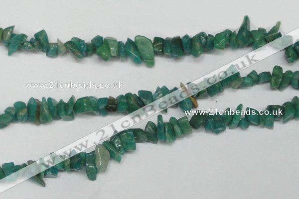 CCH231 34 inches 5*8mm Russian amazonite chips gemstone beads wholesale