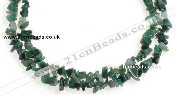 CCH25 34 inches african jade chips gemstone beads wholesale