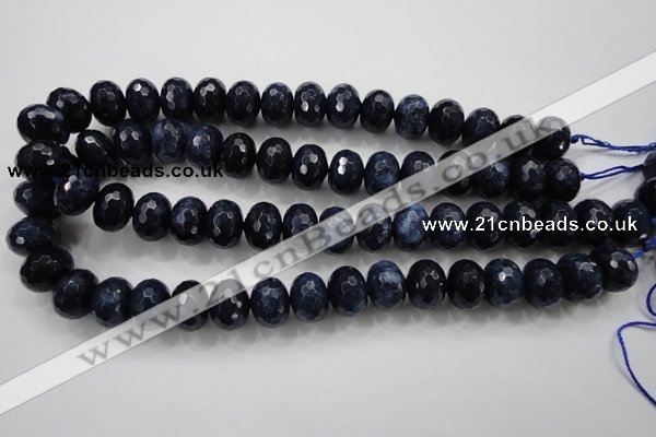 CCN1437 15.5 inches 12*16mm faceted rondelle candy jade beads