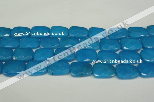 CCN2637 15.5 inches 18*25mm faceted trapezoid candy jade beads