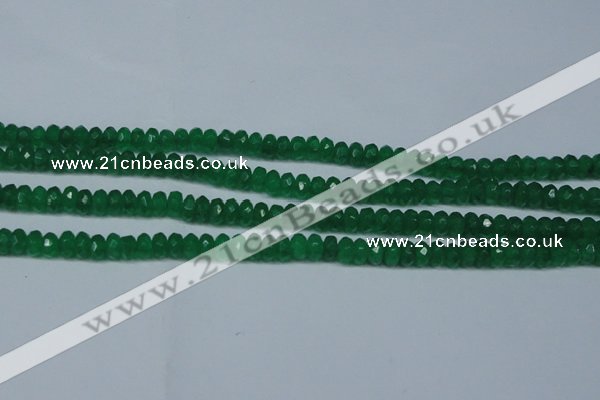 CCN2854 15.5 inches 2*4mm faceted rondelle candy jade beads