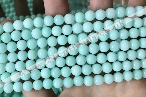 CCN6113 15.5 inches 6mm round candy jade beads Wholesale