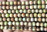 CDE3125 15 inches 6mm round sea sediment jasper beads wholesale