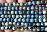 CDE3153 15 inches 6mm round sea sediment jasper beads wholesale