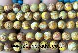 CDE3219 15 inches 8mm round sea sediment jasper beads wholesale