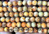 CDE3230 15 inches 8mm round sea sediment jasper beads wholesale