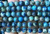 CDE3238 15 inches 8mm round sea sediment jasper beads wholesale