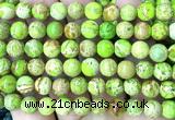 CDE3243 15 inches 8mm round sea sediment jasper beads wholesale