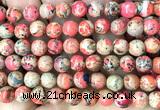 CDE3256 15 inches 8mm round sea sediment jasper beads wholesale