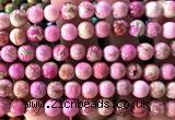 CDE3271 15 inches 8mm round sea sediment jasper beads wholesale