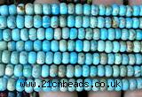 CDE3503 15 inches 4*6mm rondelle sea sediment jasper beads