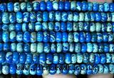 CDE3506 15 inches 4*6mm rondelle sea sediment jasper beads