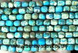 CDE3907 15 inches 5*7mm nuggets sea sediment jasper beads