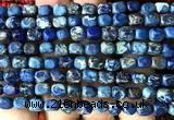 CDE3910 15 inches 5*7mm nuggets sea sediment jasper beads