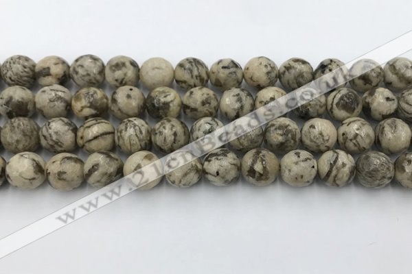 CFS411 15.5 inches 10mm faceted round feldspar beads wholesale