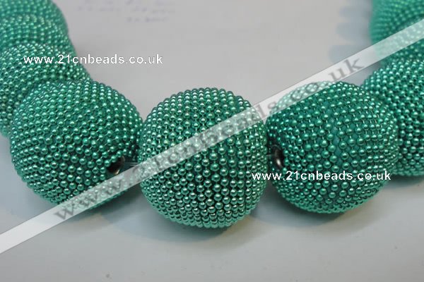 CIB419 30mm round fashion Indonesia jewelry beads wholesale