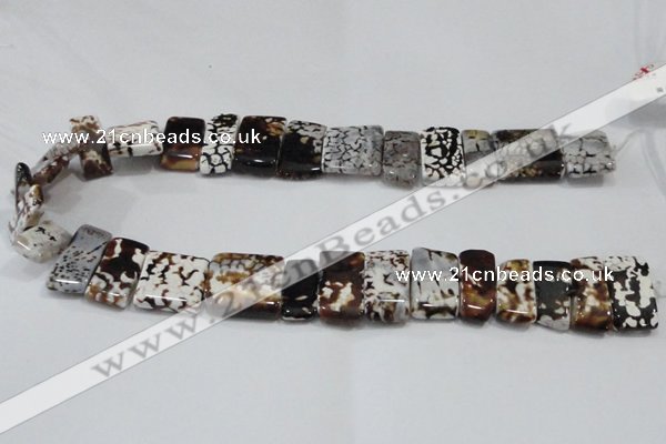 CNG2526 15.5 inches 10*20mm - 20*25mm freeform agate beads