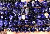 CNG9254 15 inches 6*10mm - 7*12mm faceted nuggets sodalite beads