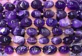 CNG9304 15 inches 10*14mm - 13*18mm nuggets amethyst beads