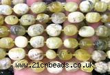 CNG9317 15 inches 10*14mm - 13*18mm nuggets yellow opal beads