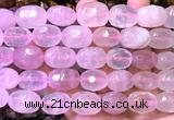 CNG9351 15 inches 12*16mm - 15*20mm faceted nuggets rose quartz beads