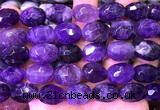 CNG9353 15 inches 12*16mm - 15*20mm faceted nuggets amethyst beads