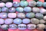 CNG9368 15 inches 12*16mm - 15*20mm faceted nuggets amazonite beads