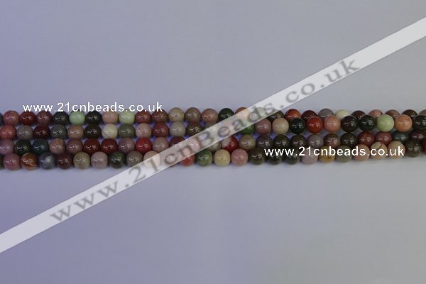 CNI350 15.5 inches 4mm round imperial jasper beads wholesale