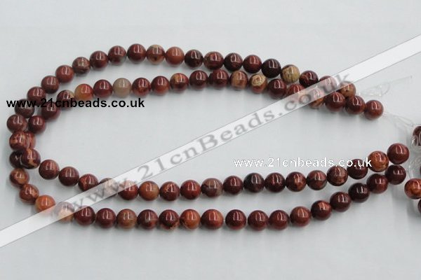 COP512 15.5 inches 10mm round red opal gemstone beads wholesale