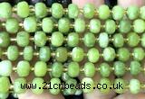 CRB6048 15 inches 6*8mm faceted rondelle China jade beads