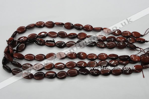 CTE58 15.5 inches 12*16mm oval red tiger eye gemstone beads