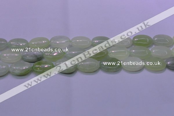 CXJ233 15.5 inches 18*25mm oval New jade beads wholesale